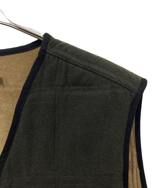 CHAPS RALPH LAUREN（チャップス ラルフローレン）CHAPS RALPH LAUREN (チャップス ラルフローレン) キルティングベスト オリーブ サイズ:Lの古着・服飾アイテム