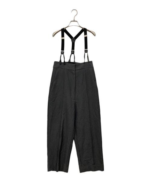 AKTE（アクテ）AKTE (アクテ) ストラップワイドパンツ グレー サイズ:1の古着・服飾アイテム