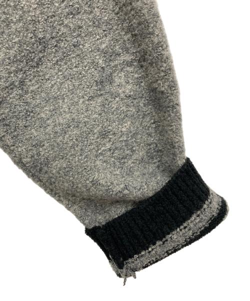 HER LIP TO（ハーリップトゥ）HER LIP TO (ハーリップトゥ) Boucle Bicolor Knit Jacket グレー サイズ:Freeの古着・服飾アイテム