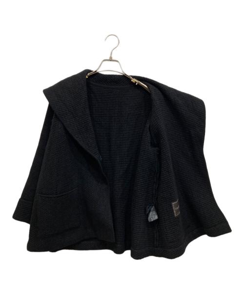 FOXEY（フォクシー）FOXEY (フォクシー) ニットコート ブラック サイズ:38の古着・服飾アイテム