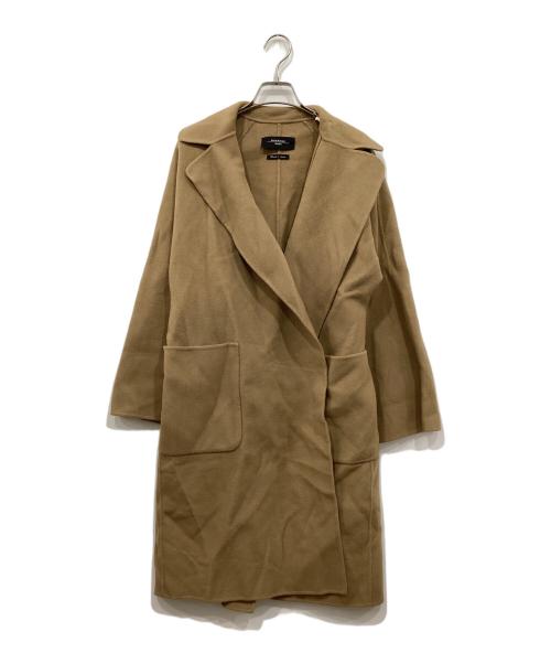 WEEKEND Max Mara（ウィークエンド マックスマーラ）Weekend Max Mara (ウィークエンド マックスマーラ) ヴァージンウールガウンコート キャメル サイズ:36の古着・服飾アイテム