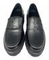 HERMES (エルメス) モカシン クレマン/Hitch ヒッチ ローファー ブラック サイズ:35：95000円