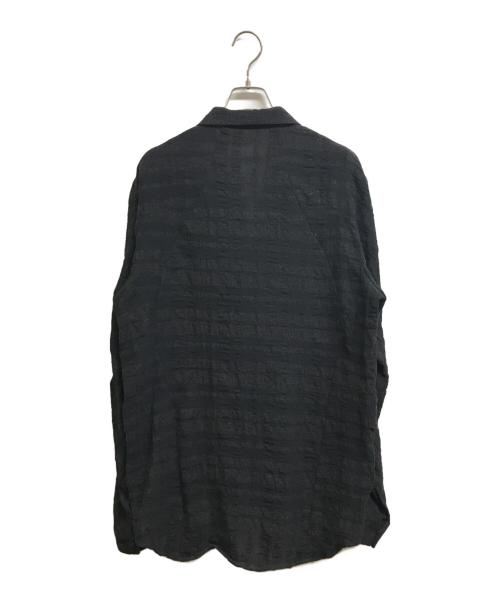 D.HYGEN（ディーハイゲン）D.HYGEN (ディーハイゲン) シャツジャケット ブラック サイズ:3 未使用品の古着・服飾アイテム