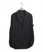 D.HYGENディーハイゲン）の古着「シャツジャケット」｜ブラック