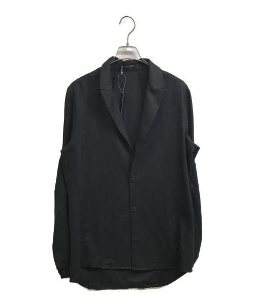 D.HYGEN（ディーハイゲン）D.HYGEN (ディーハイゲン) シャツジャケット ブラック サイズ:2 未使用品の古着・服飾アイテム