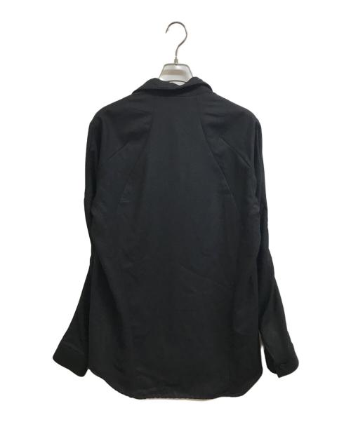 D.HYGEN（ディーハイゲン）D.HYGEN (ディーハイゲン) シャツジャケット ブラック サイズ:2 未使用品の古着・服飾アイテム