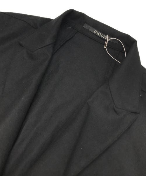 D.HYGEN（ディーハイゲン）D.HYGEN (ディーハイゲン) シャツジャケット ブラック サイズ:3 未使用品の古着・服飾アイテム