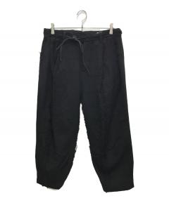 中古・古着通販】plllllleeeasse (プリーズ) ナイロンパンツ ブラック