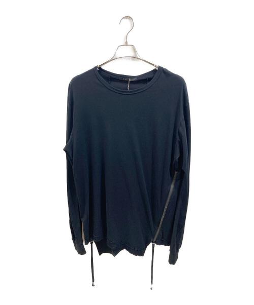 D.HYGEN（ディーハイゲン）D.HYGEN (ディーハイゲン) ロングスリーブカットソー ブラック サイズ:1の古着・服飾アイテム