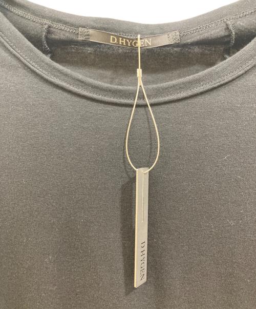 D.HYGEN（ディーハイゲン）D.HYGEN (ディーハイゲン) ロングスリーブカットソー ブラック サイズ:1の古着・服飾アイテム