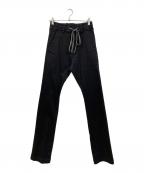 A.F ARTEFACTエーエフ アーティファクト）の古着「デニムパンツ」｜ブラック