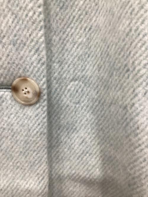 LOUNIE（ルーニー）LOUNIE (ルーニー) スタンドカラードルマンコート ブルー サイズ:38の古着・服飾アイテム