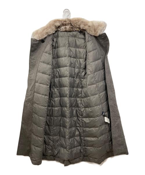 DAMA collection（ダーマコレクション）DAMA collection (ダーマコレクション) ダウンコート グレー サイズ:9ARの古着・服飾アイテム