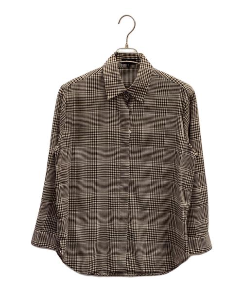 theory（セオリー）theory (セオリー) Roswell Shirting Menswear Shirt ベージュ サイズ:Ｓの古着・服飾アイテム