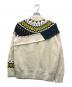 sacai (サカイ) ウールニットプルオーバー ホワイト サイズ:1：19000円