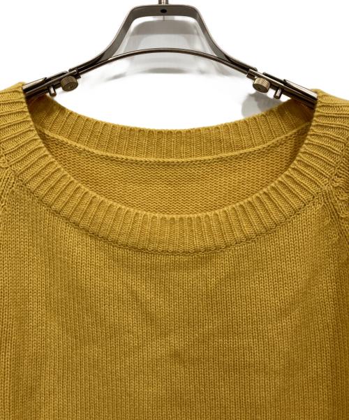 daisy lin for foxey（デイジーリン フォー フォクシー）daisy lin for foxey (デイジーリン フォー フォクシー) カシミヤニット イエロー サイズ:Freeの古着・服飾アイテム