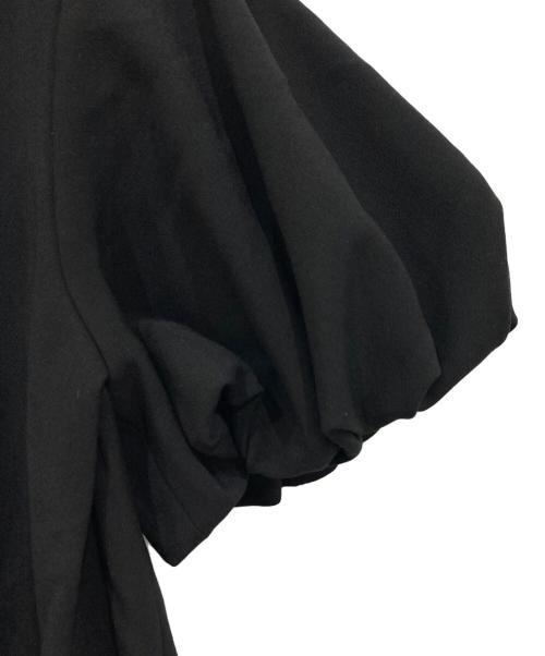 YOKO CHAN（ヨーコチャン）YOKO CHAN (ヨーコチャン) パールタックワンピース ブラック サイズ:38の古着・服飾アイテム