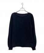 FOXEYフォクシー）の古着「ニットトップス」｜ネイビー