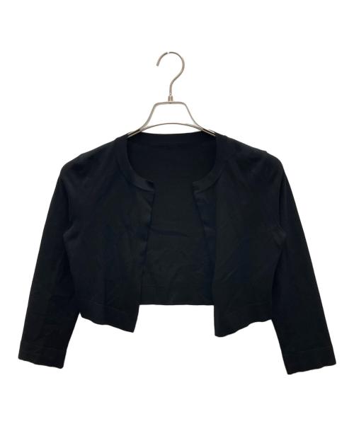 FOXEY（フォクシー）FOXEY (フォクシー) ショート丈カーディガン ブラック サイズ:SIZE 38の古着・服飾アイテム