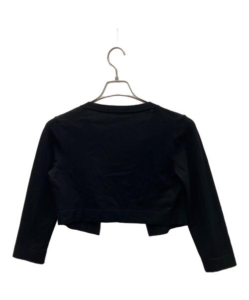FOXEY（フォクシー）FOXEY (フォクシー) ショート丈カーディガン ブラック サイズ:SIZE 38の古着・服飾アイテム