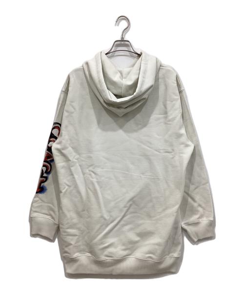 COACH（コーチ）COACH (コーチ) MINT + SERF (ミント＆サーフ) フーディー ドレス アイボリー サイズ:Mの古着・服飾アイテム