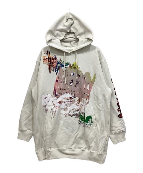 COACH（コーチ）COACH (コーチ) MINT + SERF (ミント＆サーフ) フーディー ドレス アイボリー サイズ:Mの古着・服飾アイテム