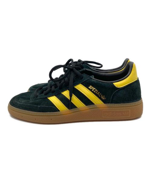 adidas（アディダス）adidas (アディダス) HANDBALL SPEZIAL ブラック×イエロー サイズ:23.5の古着・服飾アイテム