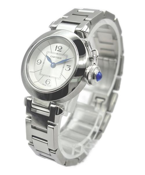 Cartier（カルティエ）Cartier (カルティエ) Miss Pasha Ref.W3140007 ミスパシャ 27mm シルバー文字盤 サイズ:27mmの古着・服飾アイテム