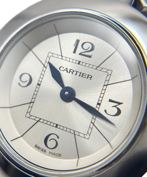 Cartier（カルティエ）Cartier (カルティエ) Miss Pasha Ref.W3140007 ミスパシャ 27mm シルバー文字盤 サイズ:27mmの古着・服飾アイテム