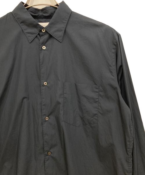 Graphpaper（グラフペーパー）Graphpaper (グラフペーパー) Broad Regular Collar Shirt ネイビー サイズ:2の古着・服飾アイテム