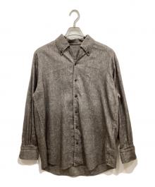 Cale（カル）の古着「リネンウールシャツ」｜グレー