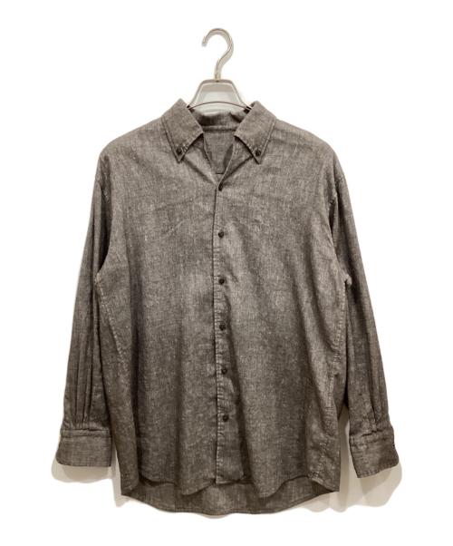 Cale（カル）Cale (カル) リネンウールシャツ グレー サイズ:3の古着・服飾アイテム