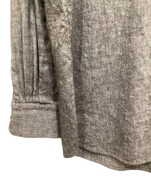 Cale（カル）Cale (カル) リネンウールシャツ グレー サイズ:3の古着・服飾アイテム