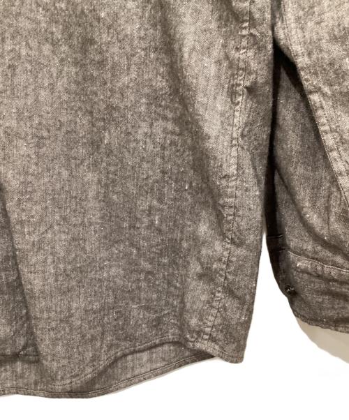 Cale（カル）Cale (カル) リネンウールシャツ グレー サイズ:3の古着・服飾アイテム