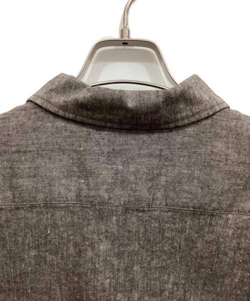 Cale（カル）Cale (カル) リネンウールシャツ グレー サイズ:3の古着・服飾アイテム