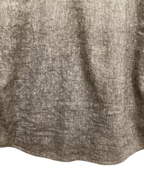 Cale（カル）Cale (カル) リネンウールシャツ グレー サイズ:3の古着・服飾アイテム