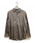Cale（カル）の古着「リネンウールシャツ」｜グレー