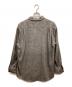 Cale (カル) リネンウールシャツ グレー サイズ:3：12000円