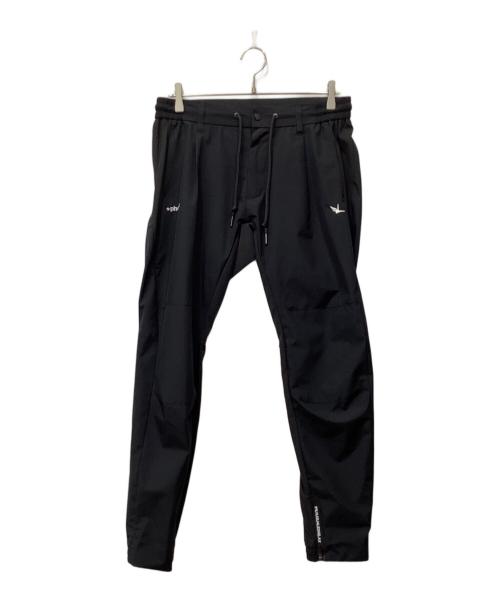 PHENIX（フェニックス）PHENIX (フェニックス) 1PIU1UGUALE3 RELAX (ウノピゥウノウグァーレトレ リラックス) ウィンドロングパンツ ブラック サイズ:Mの古着・服飾アイテム
