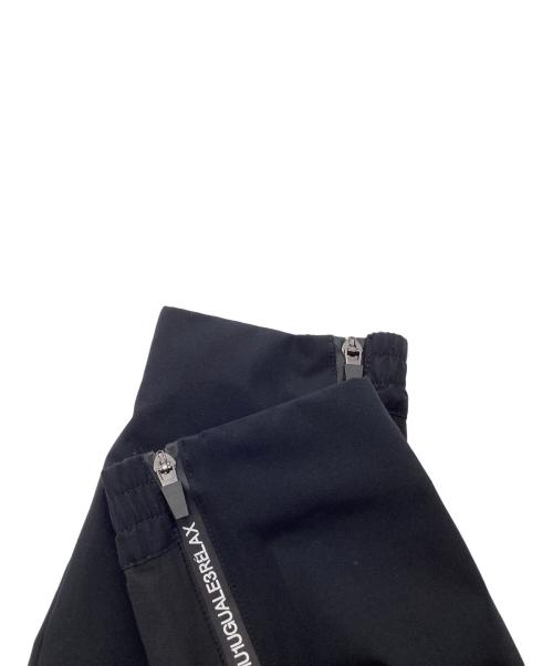 PHENIX（フェニックス）PHENIX (フェニックス) 1PIU1UGUALE3 RELAX (ウノピゥウノウグァーレトレ リラックス) ウィンドロングパンツ ブラック サイズ:Mの古着・服飾アイテム