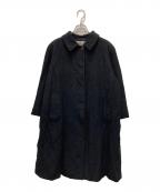 Burberry'sバーバリー）の古着「カシミヤステンカラーコート」｜ブラック
