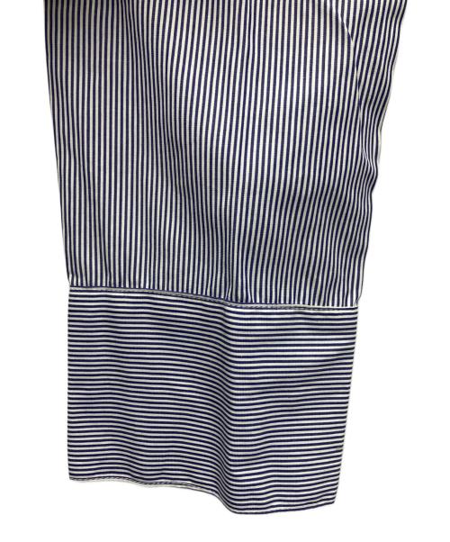 Mila Owen（ミラオーウェン）Mila Owen (ミラオーウェン) シャツレイヤードニットロングワンピ ネイビー サイズ:SIZE0の古着・服飾アイテム