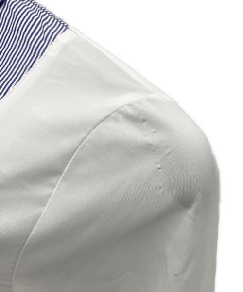 Mila Owen（ミラオーウェン）Mila Owen (ミラオーウェン) シャツレイヤードニットロングワンピ ネイビー サイズ:SIZE0の古着・服飾アイテム