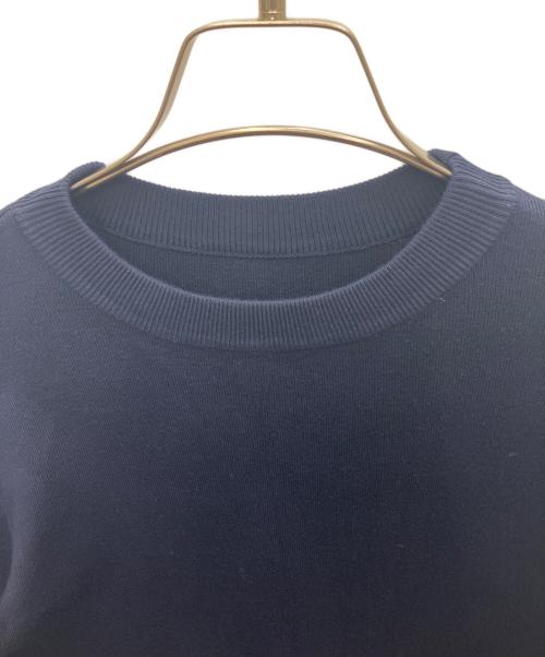 Mila Owen（ミラオーウェン）Mila Owen (ミラオーウェン) シャツレイヤードニットロングワンピ ネイビー サイズ:SIZE0の古着・服飾アイテム