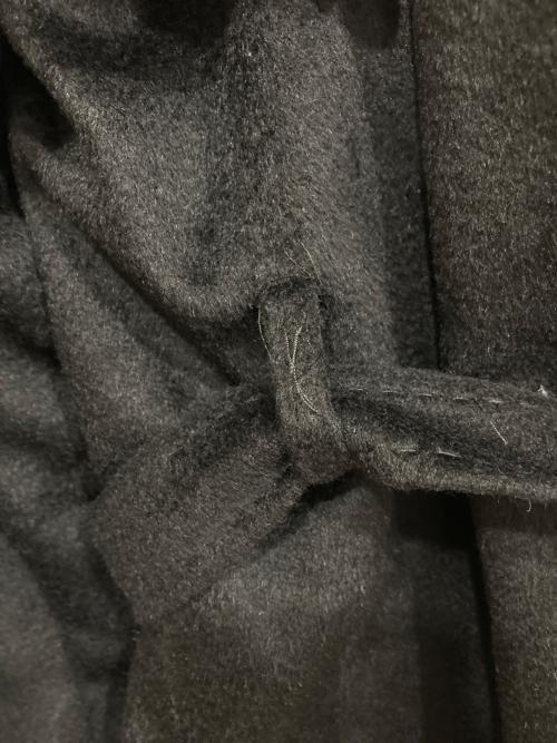 MaxMara（マックスマーラ）MaxMara (マックスマーラ) キャメルガウンコート ブラック サイズ:42の古着・服飾アイテム