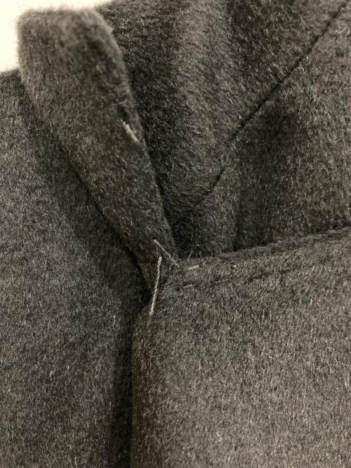 MaxMara（マックスマーラ）MaxMara (マックスマーラ) キャメルガウンコート ブラック サイズ:42の古着・服飾アイテム