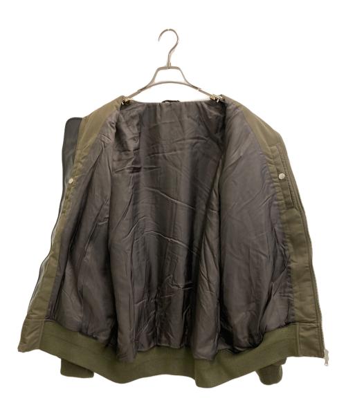 stein（シュタイン）stein (シュタイン) OVERSIZED FLIGHT JACKET オリーブ サイズ:Mの古着・服飾アイテム