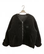 steinシュタイン）の古着「REVERSE BOA JACKET」｜ブラック