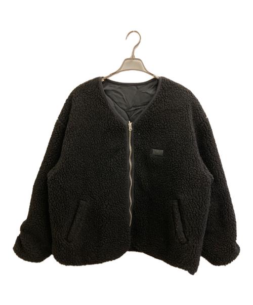 stein（シュタイン）stein (シュタイン) REVERSE BOA JACKET ブラック サイズ:Mの古着・服飾アイテム