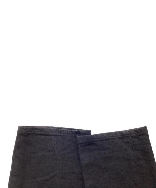 Saint Laurent Paris（サンローランパリ）Saint Laurent Paris (サンローランパリ) デストロイクラッシュ加工デニムパンツ ブラック サイズ:W29の古着・服飾アイテム